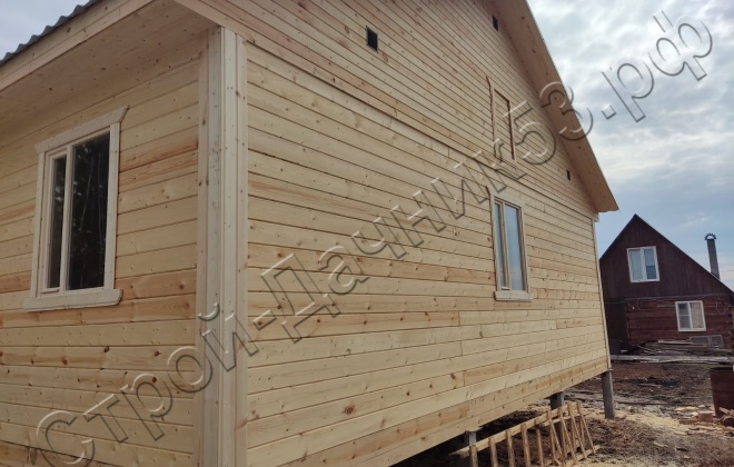 4 Брусовой дом ОД-11, 9х9м, 81М², Тульская область, Заокский район, КП «Покровское-Южное» (1)